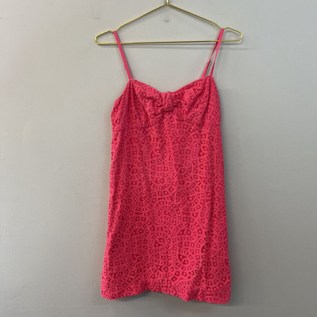 Lilly Pulitzer Pink Lace Dress 8