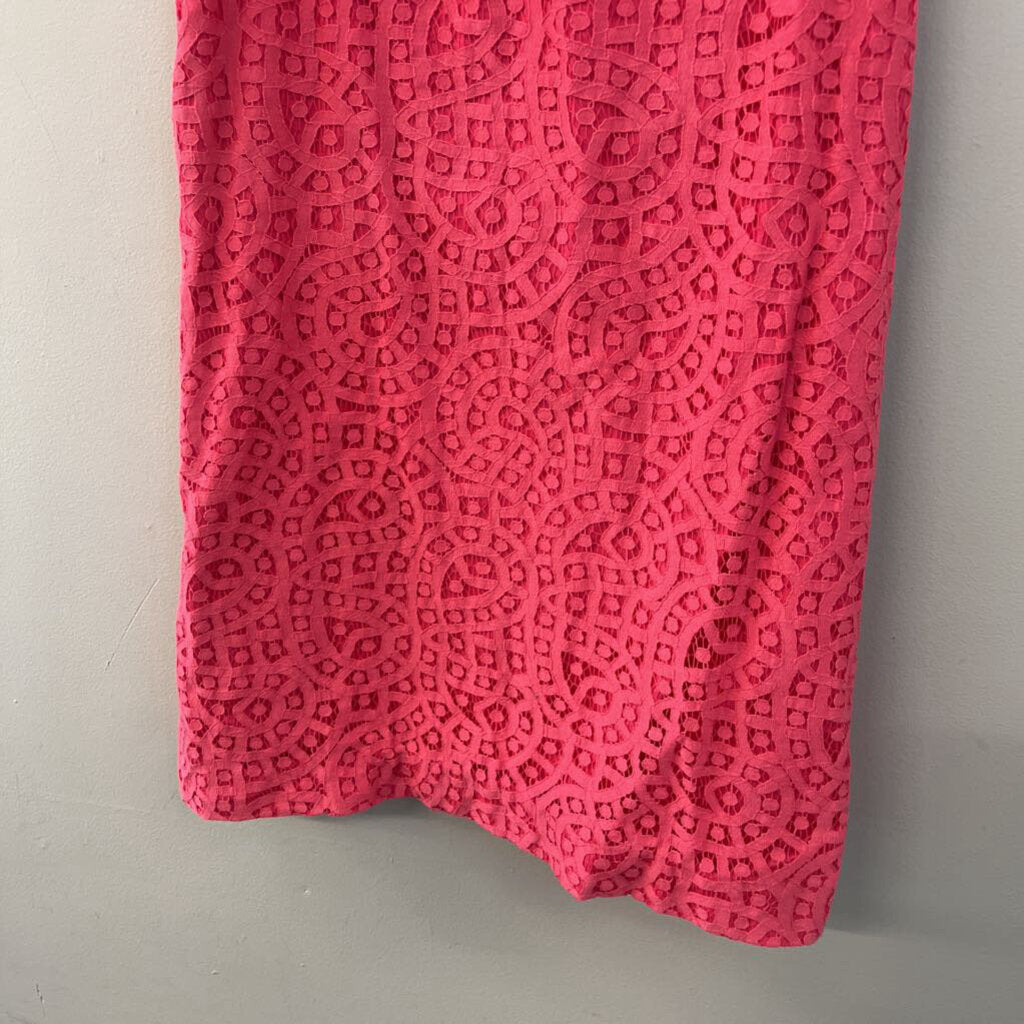 Lilly Pulitzer Pink Lace Dress 8