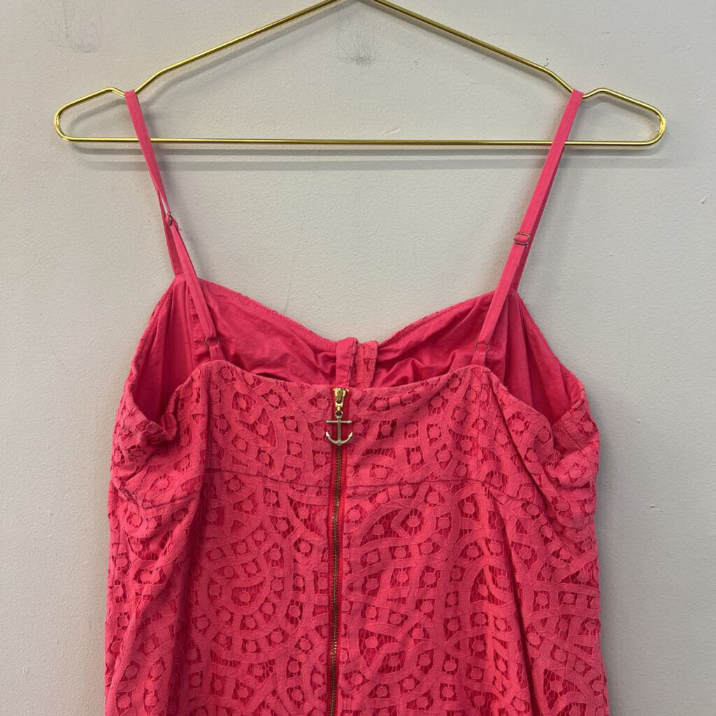 Lilly Pulitzer Pink Lace Dress 8