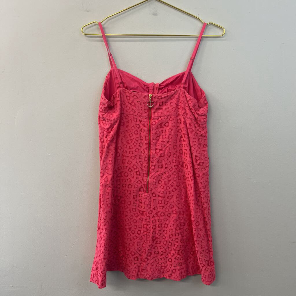 Lilly Pulitzer Pink Lace Dress 8