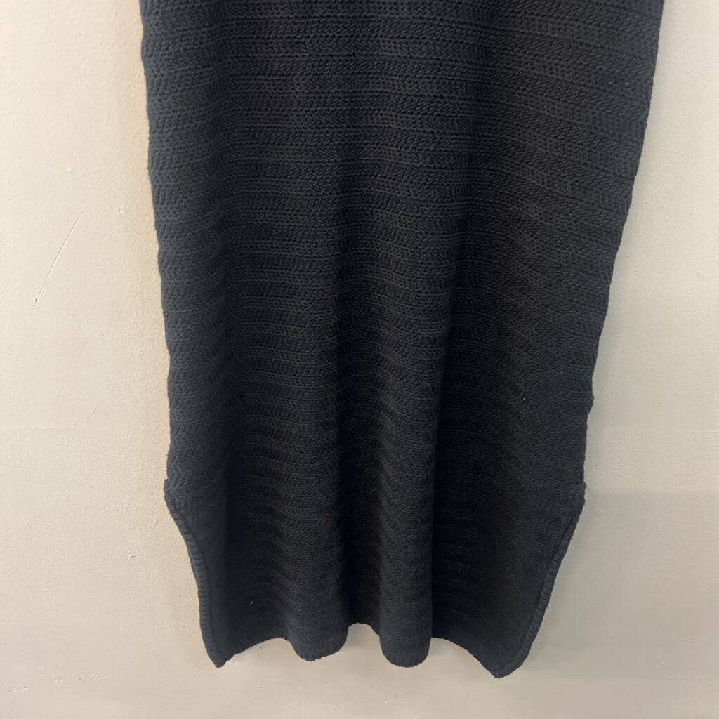 House of Harlow Black Knit Maxi Dress Large