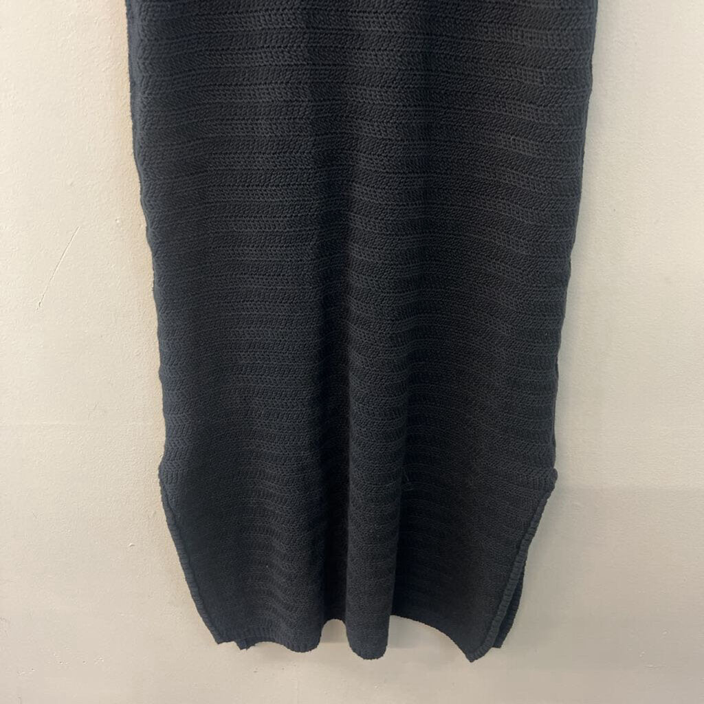 House of Harlow Black Knit Maxi Dress Large