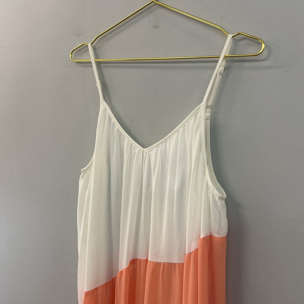 Entro Multi Color Block Maxi Dress Medium