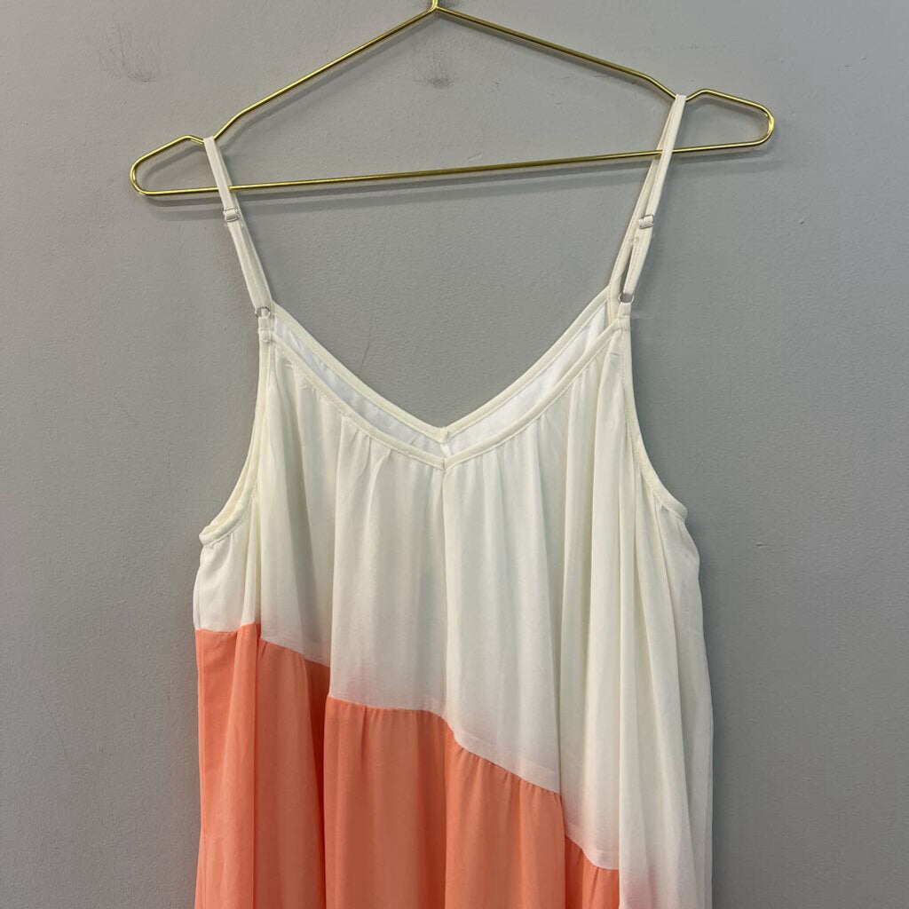 Entro Multi Color Block Maxi Dress Medium