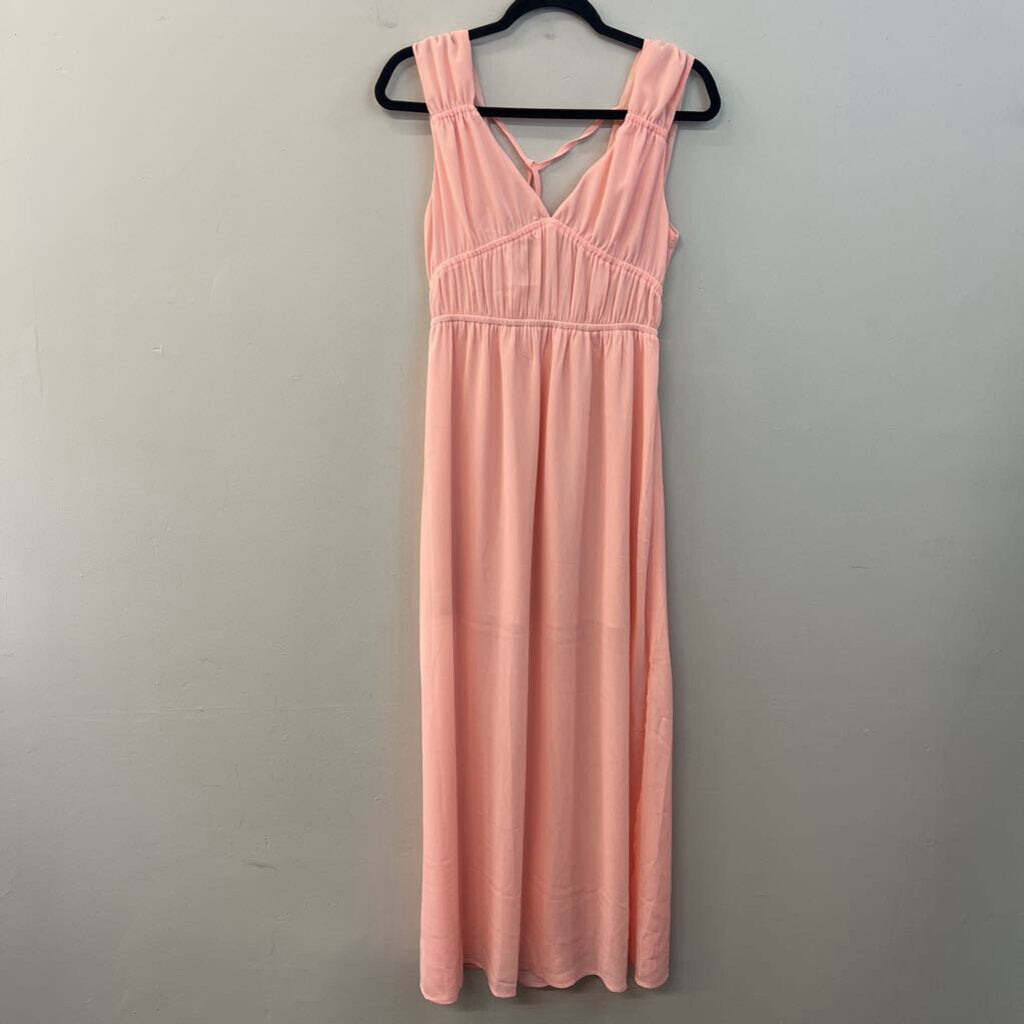 Magnolia Boutique Pink Maxi Dress Small