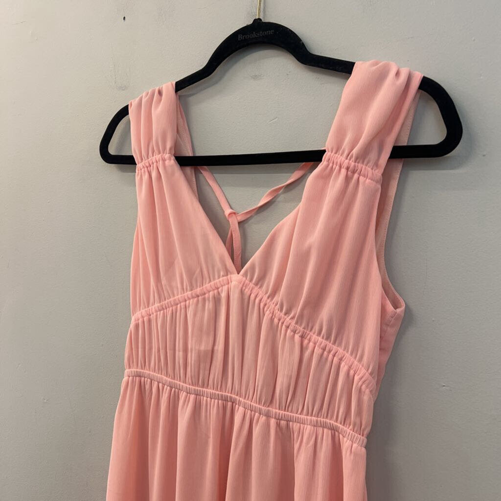 Magnolia Boutique Pink Maxi Dress Small