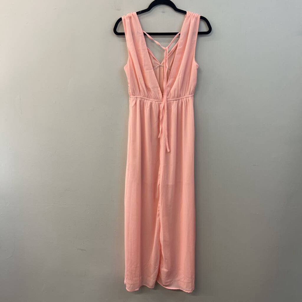 Magnolia Boutique Pink Maxi Dress Small