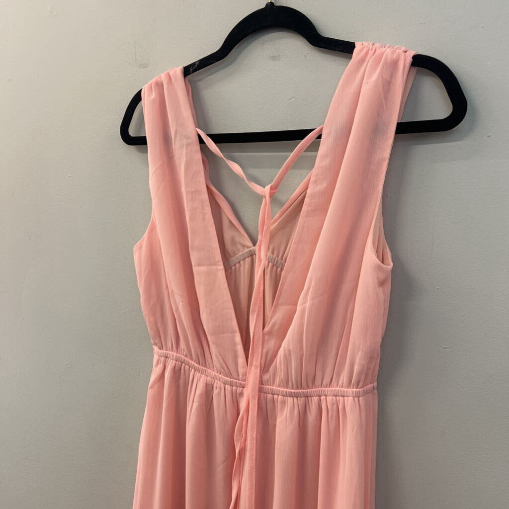 Magnolia Boutique Pink Maxi Dress Small