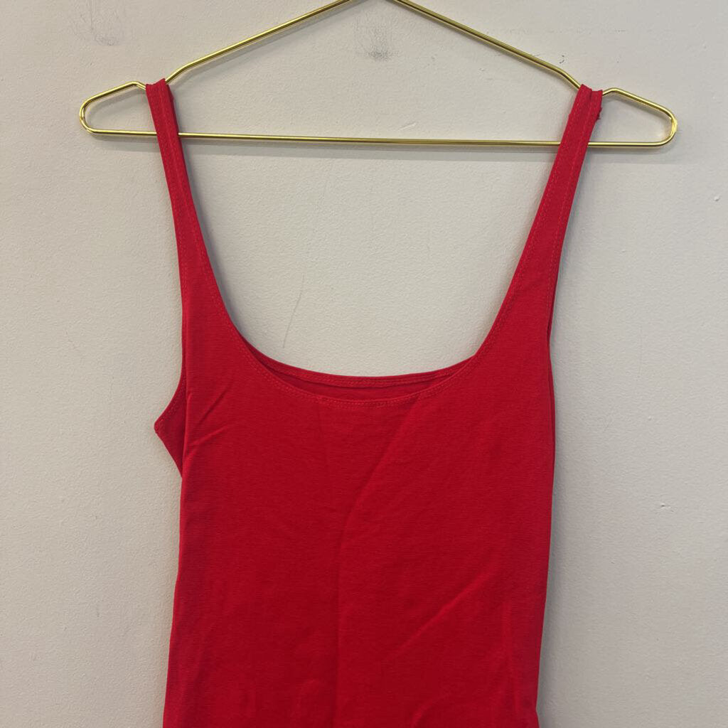 Rolla Coster Red Cut Out Front Tank Dress Medium