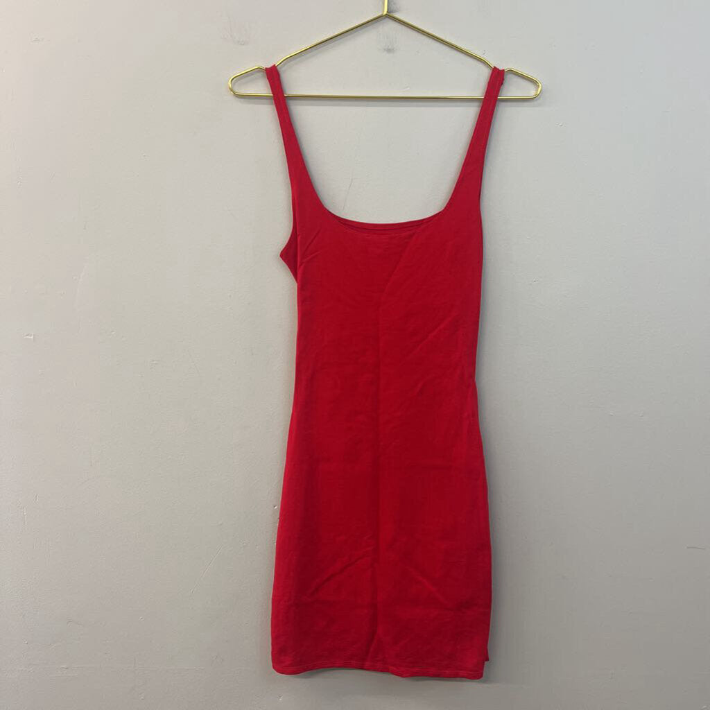 Rolla Coster Red Cut Out Front Tank Dress Medium