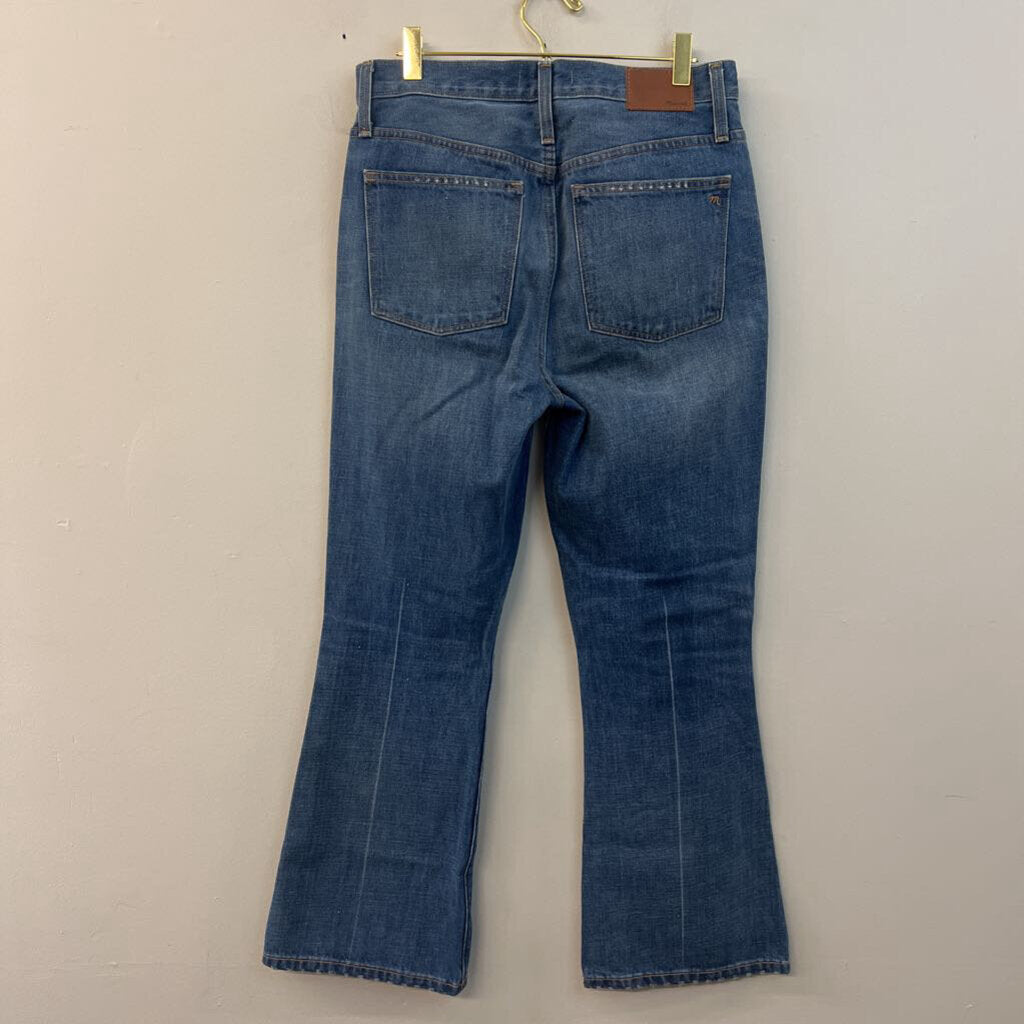 Madewell Medium Wash Rigid Flare Jeans 28