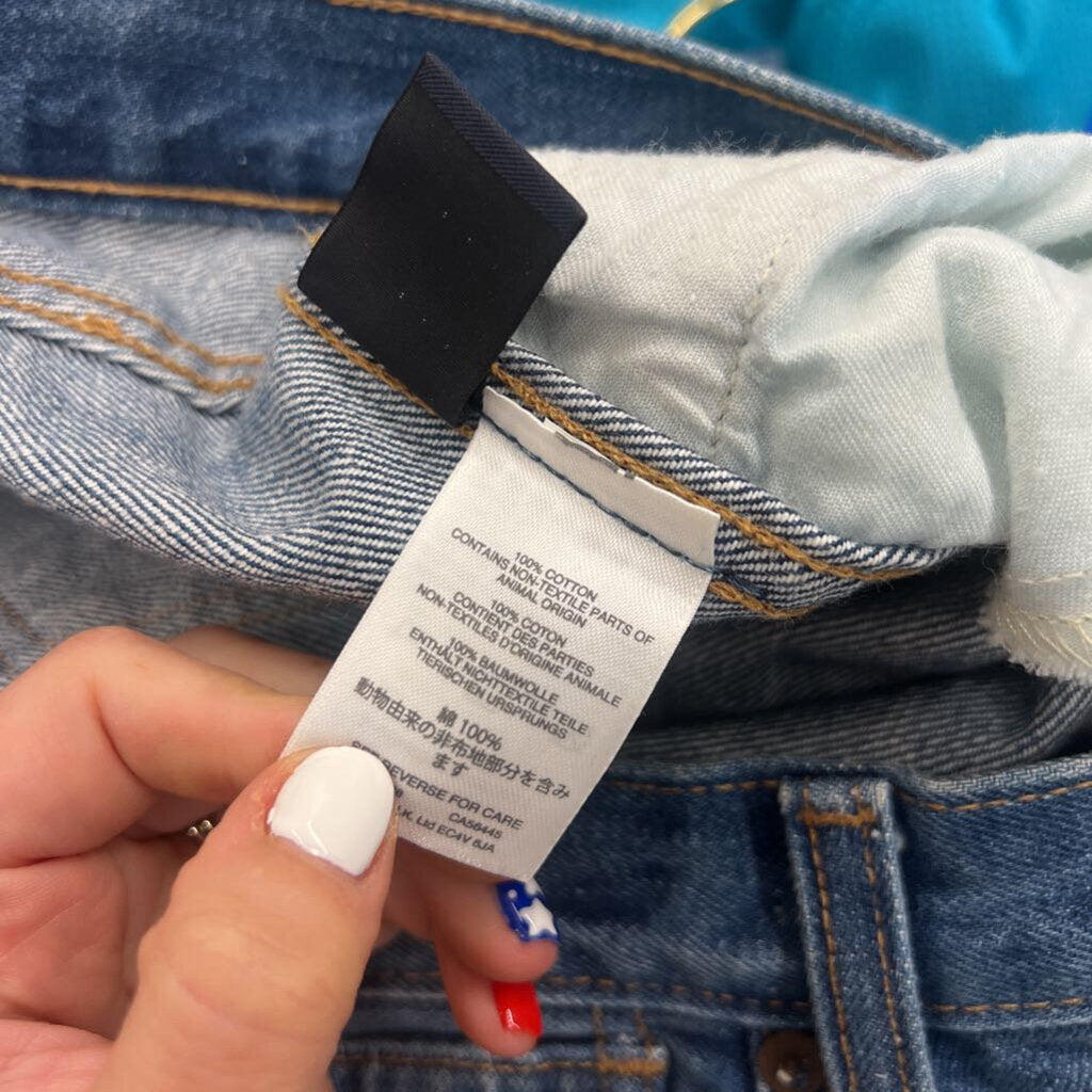 Madewell Medium Wash Rigid Flare Jeans 28