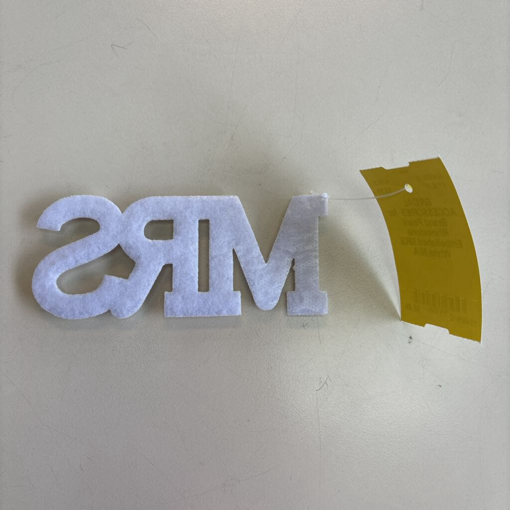 Pearl/ Rhinestone Embellished MRS