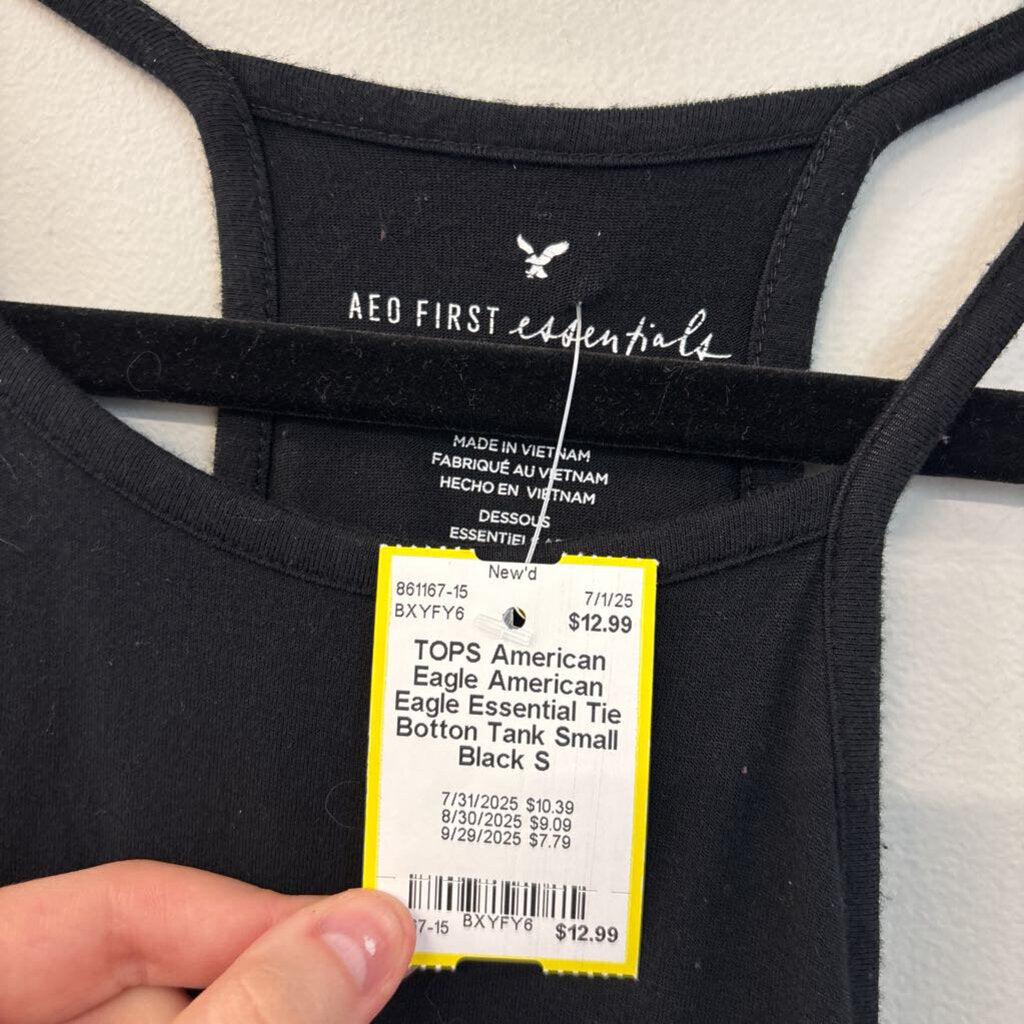 American Eagle Essential Tie Botton Tank Small