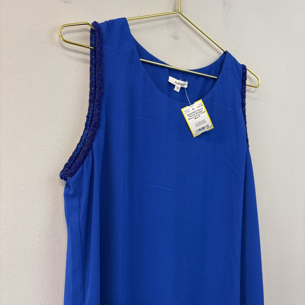 Pleione Beaded Sleeve Dress Small