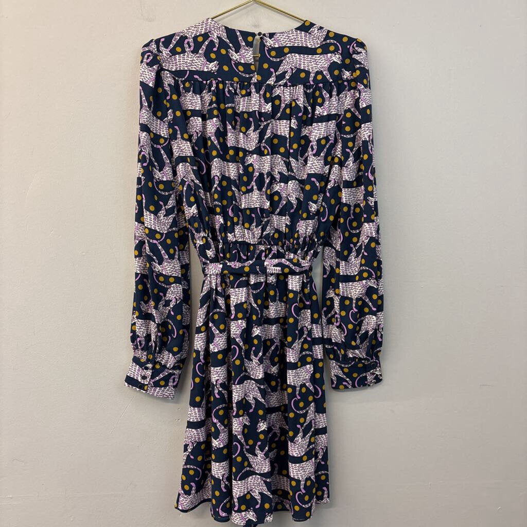 Kate Spade Panther Dot Dress Large