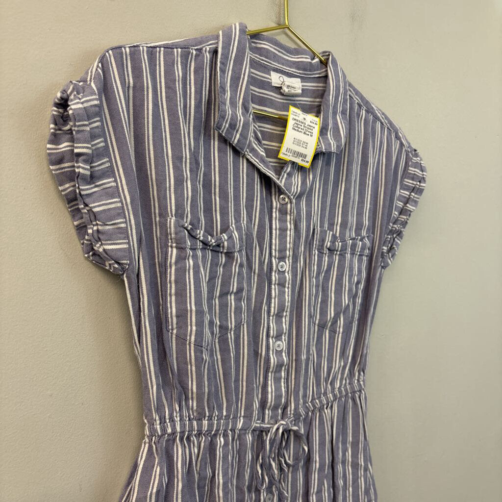 Japna Striped Collared Dress Medium