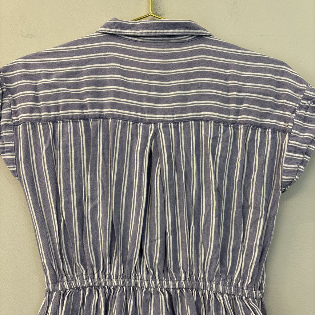 Japna Striped Collared Dress Medium