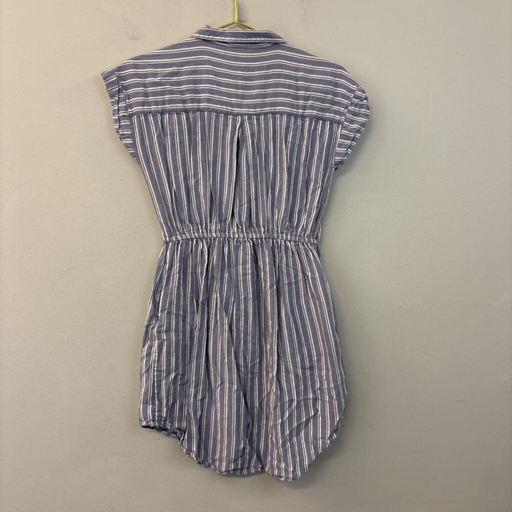 Japna Striped Collared Dress Medium