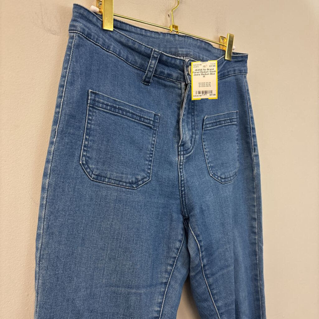 Flared Medium Wash Jeans Medium
