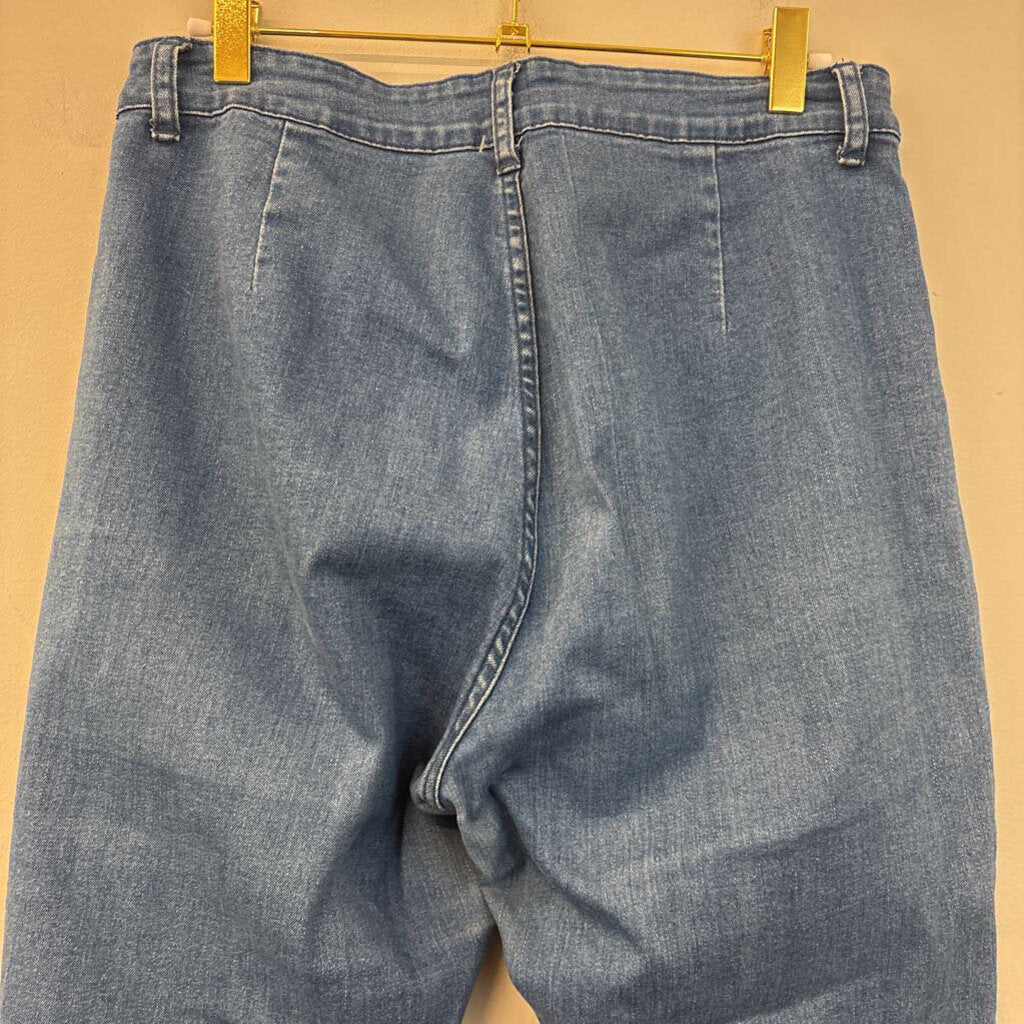 Flared Medium Wash Jeans Medium