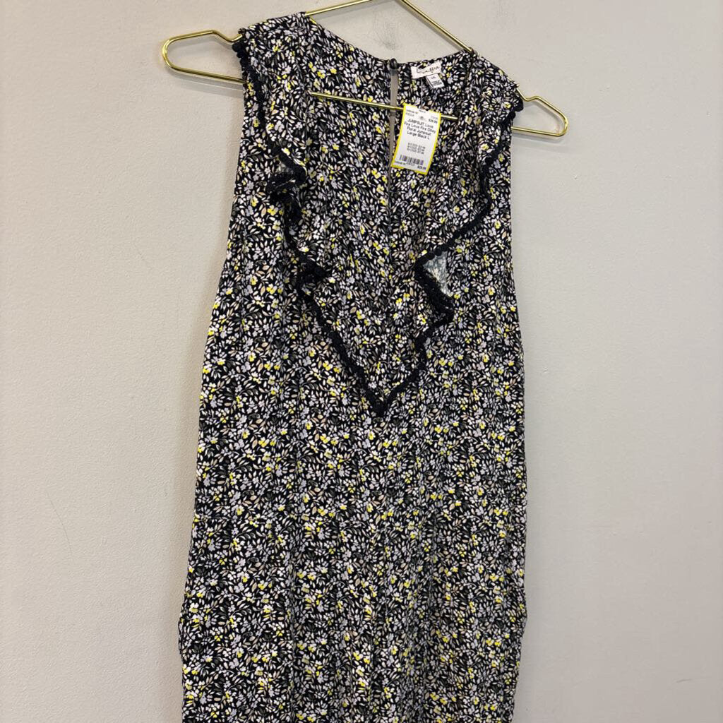 Love Fire Ditsy Floral Jumpsuit Large