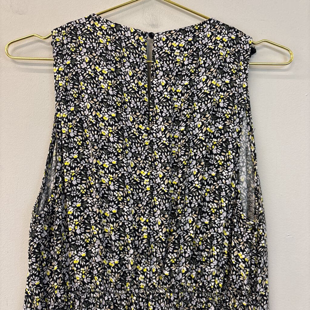 Love Fire Ditsy Floral Jumpsuit Large