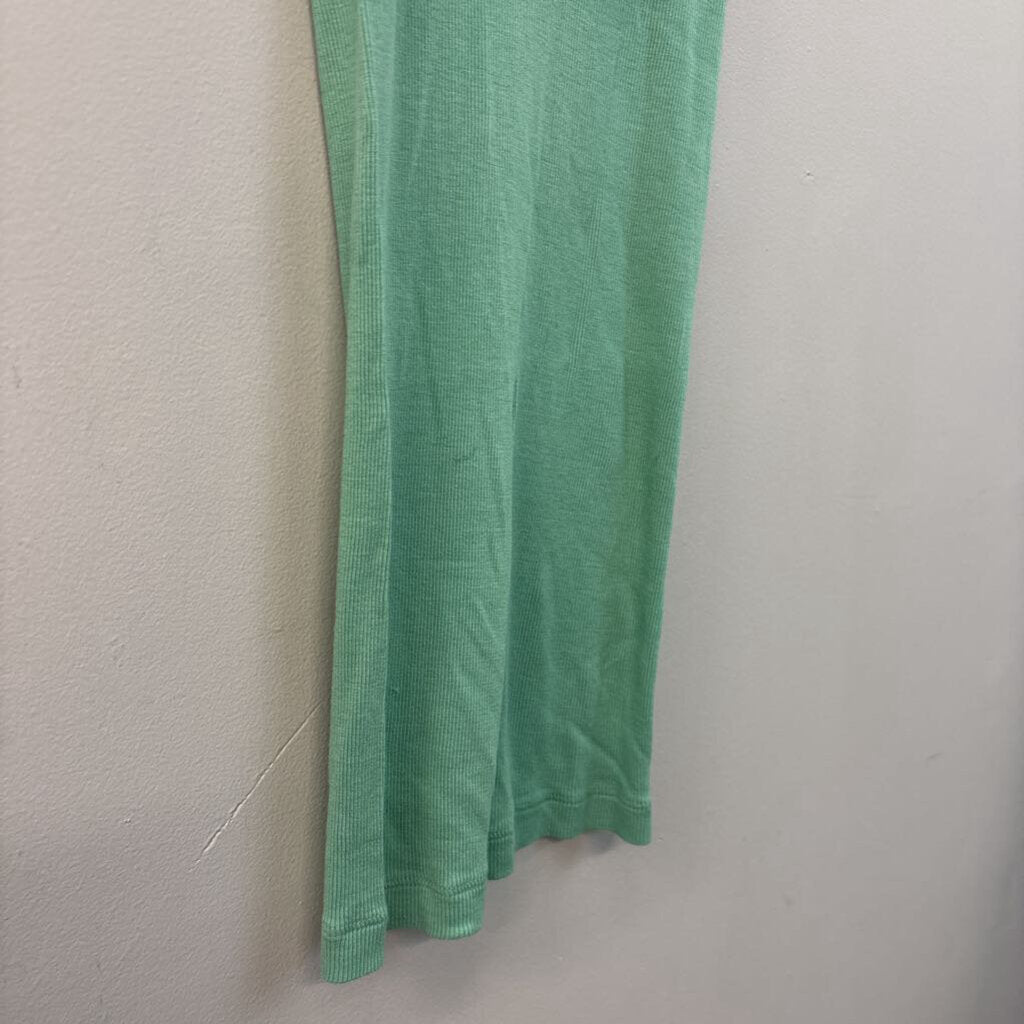 Vince Ribbed Scoop Neck Tank Top Extra Small
