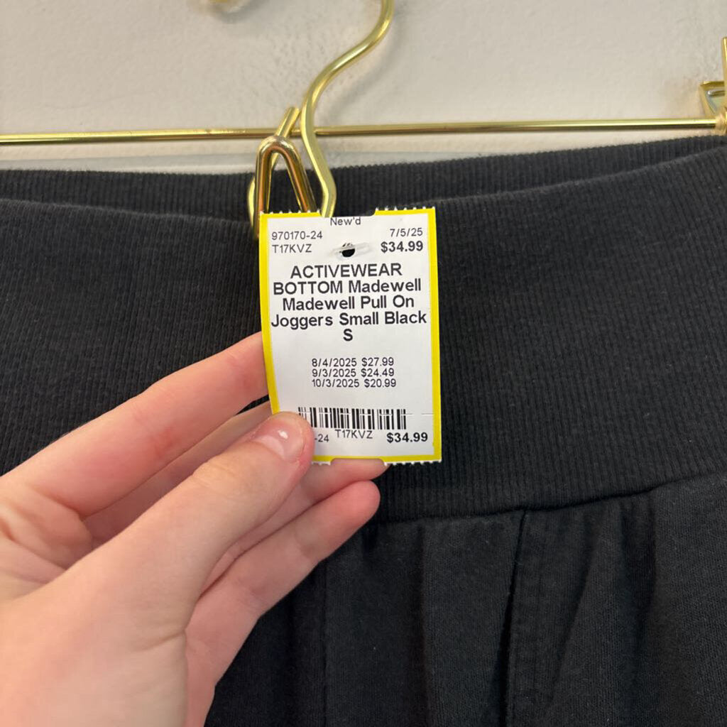 Madewell Pull On Joggers Small