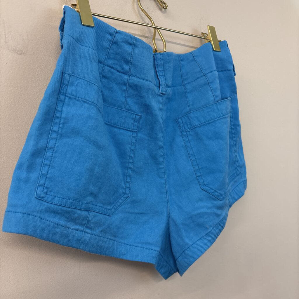 Maeve Colette Linen Blend Shorts 27