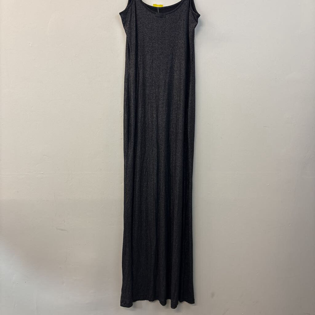 Skims Ribbed Metallic Stretch Maxi Dress 2X