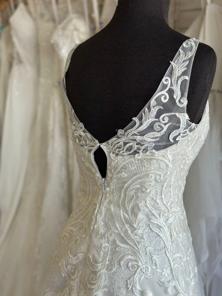 Casablanca 2370 Sequin Lace A-Line Bridal Gown 2