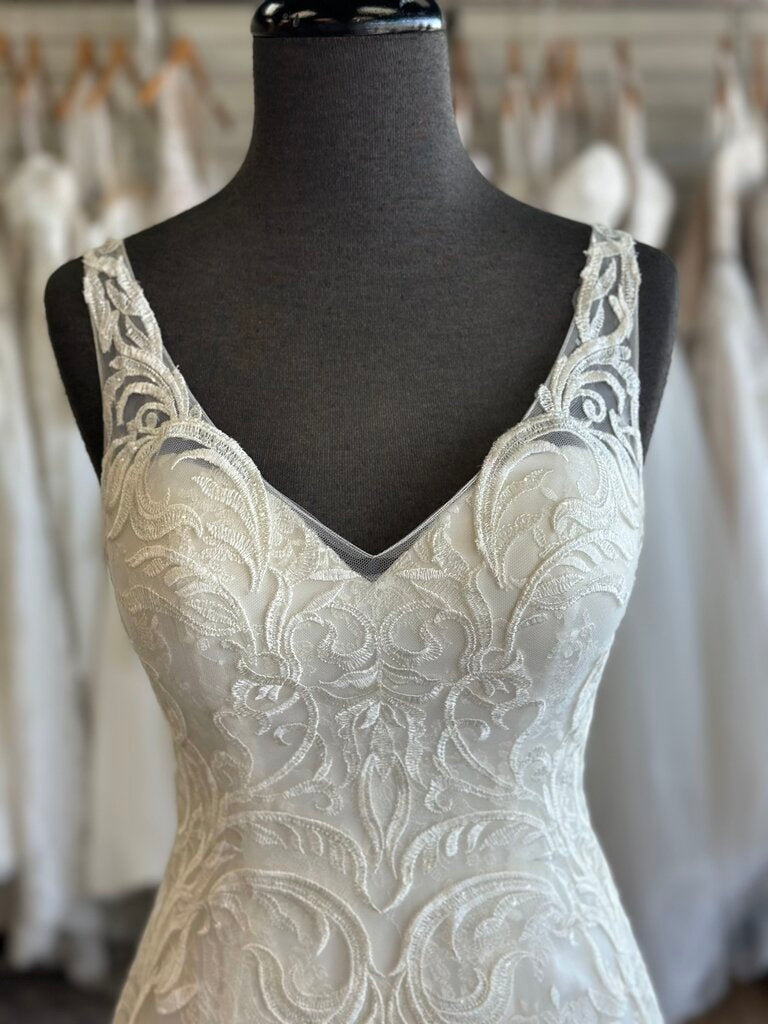 Casablanca 2370 Sequin Lace A-Line Bridal Gown 2