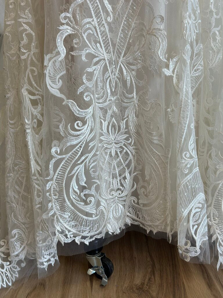 Casablanca 2370 Sequin Lace A-Line Bridal Gown 2