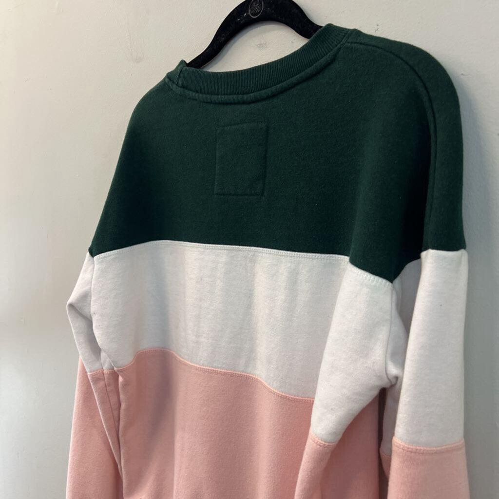 Klesis Land Color Block San Francisco Long Sleeve Pullover Small