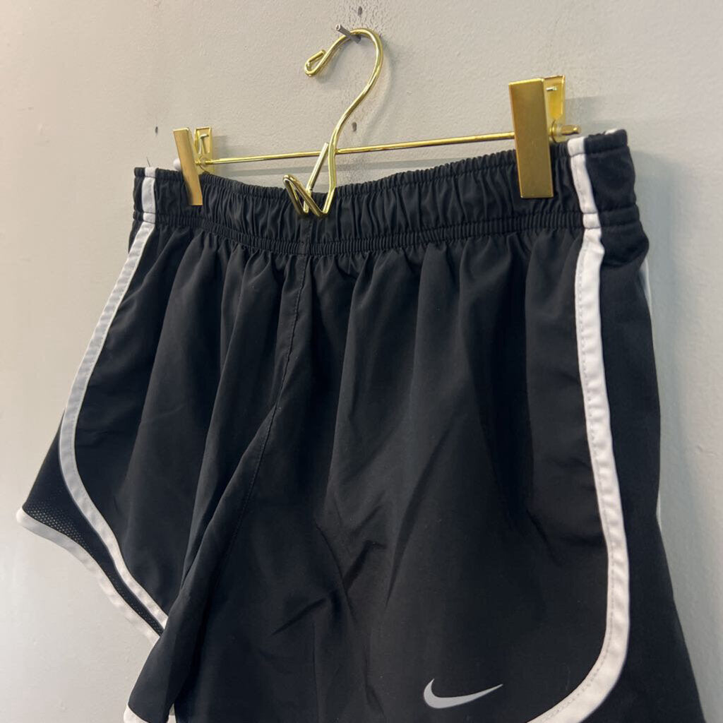 Nike Black/ White Athletic Shorts Large