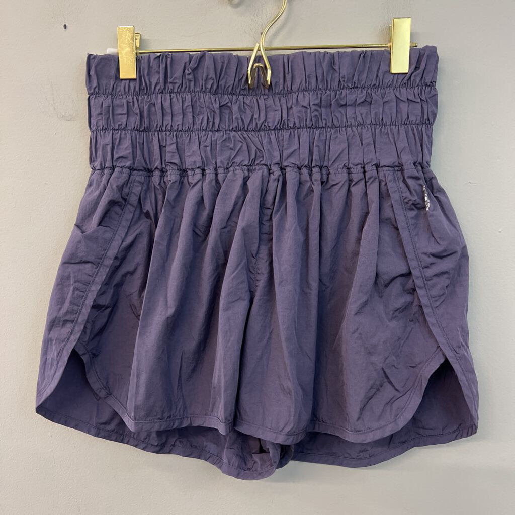FP Movement Purple High Waisted Athletic Shorts Large