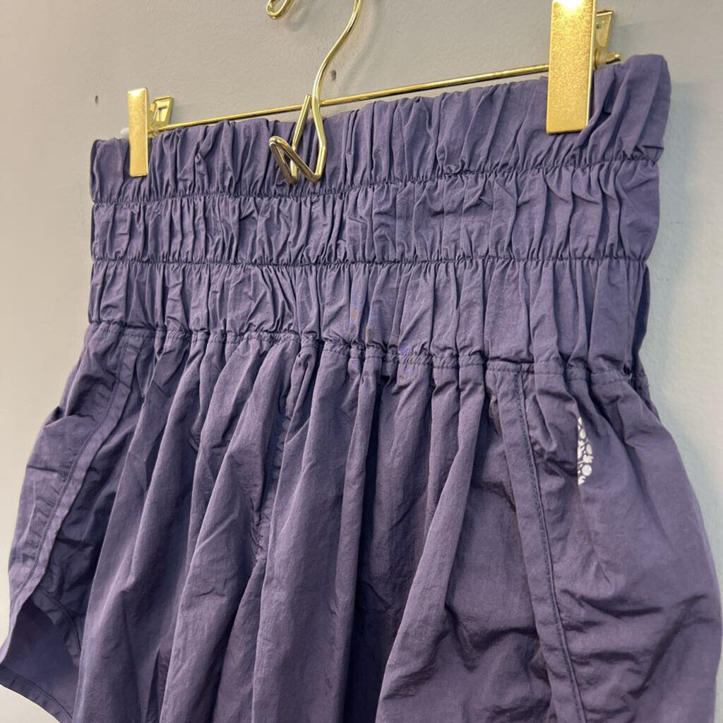 FP Movement Purple High Waisted Athletic Shorts Large