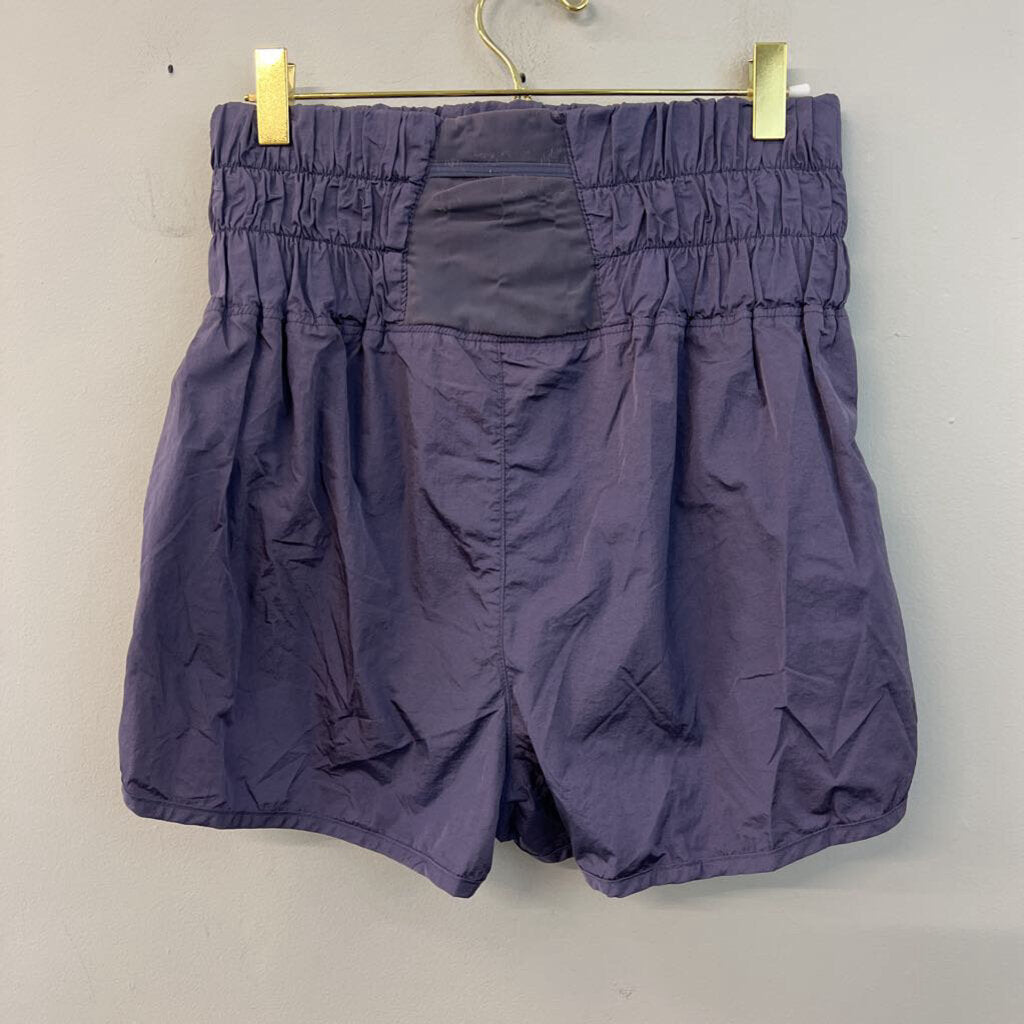 FP Movement Purple High Waisted Athletic Shorts Large