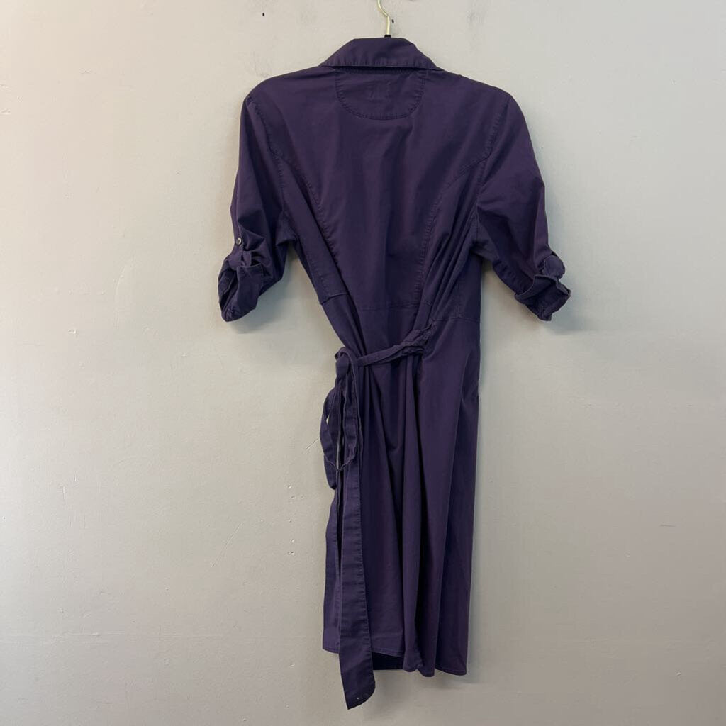 Converse One Star Purple Wrap Dress Large