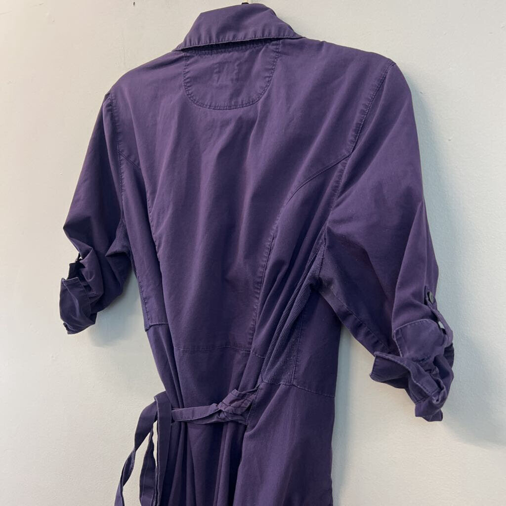 Converse One Star Purple Wrap Dress Large
