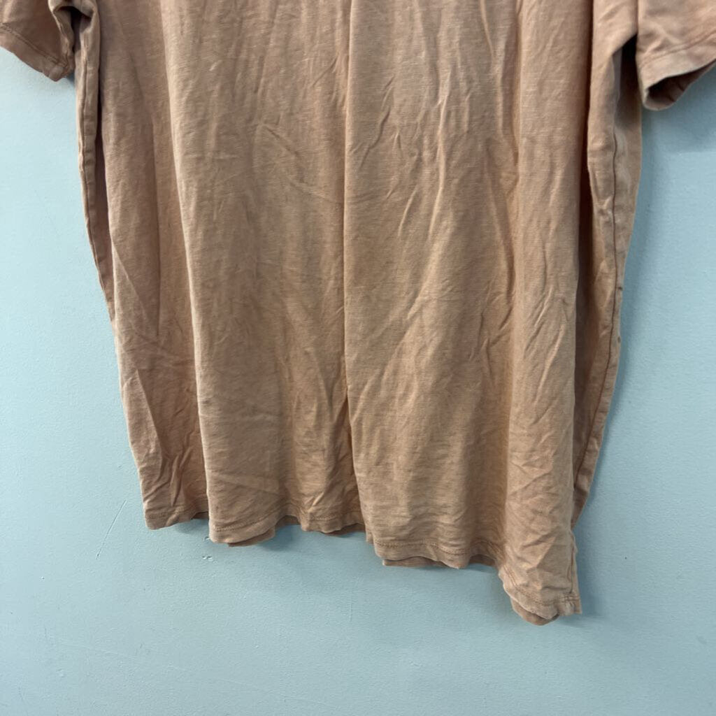Aerie Brown Short Sleeve Slouchy Top Medium