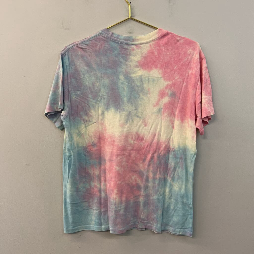 Def Leppard Tie Dye Short Sleeve Graphic Tee Medium