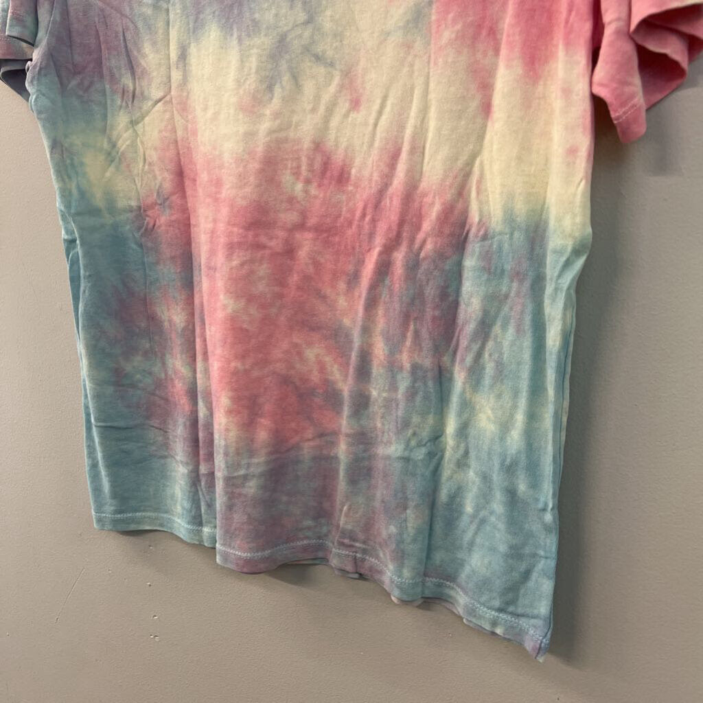 Def Leppard Tie Dye Short Sleeve Graphic Tee Medium