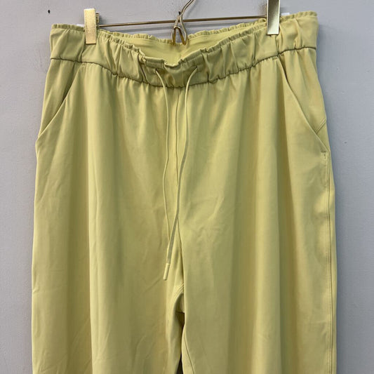 Lululemon Green High Rise Jogger Pants 10
