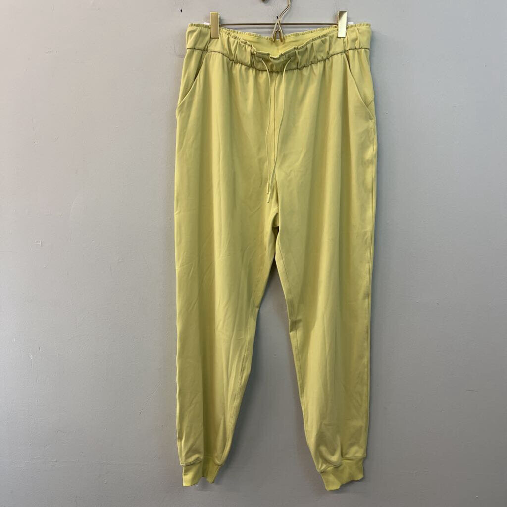 Lululemon Green High Rise Jogger Pants 10