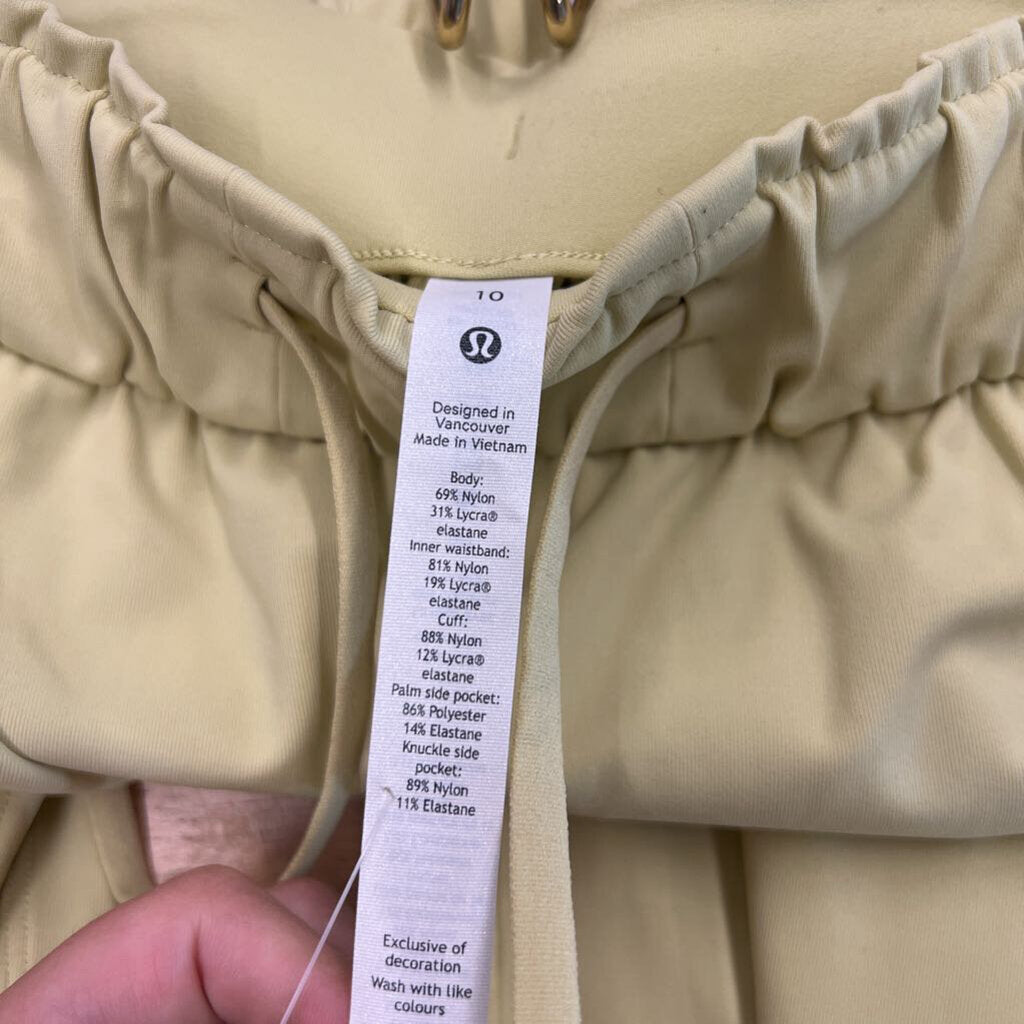 Lululemon Green High Rise Jogger Pants 10