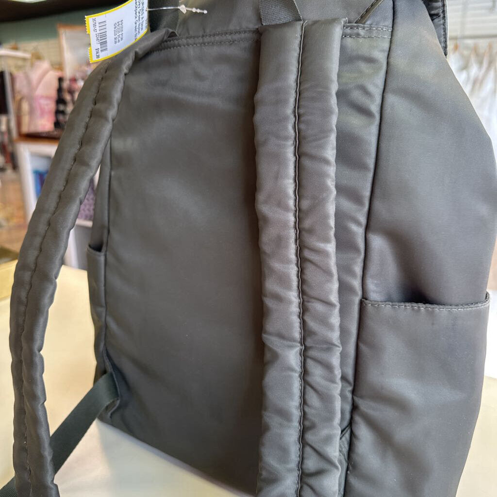 Green Nylon Backpack