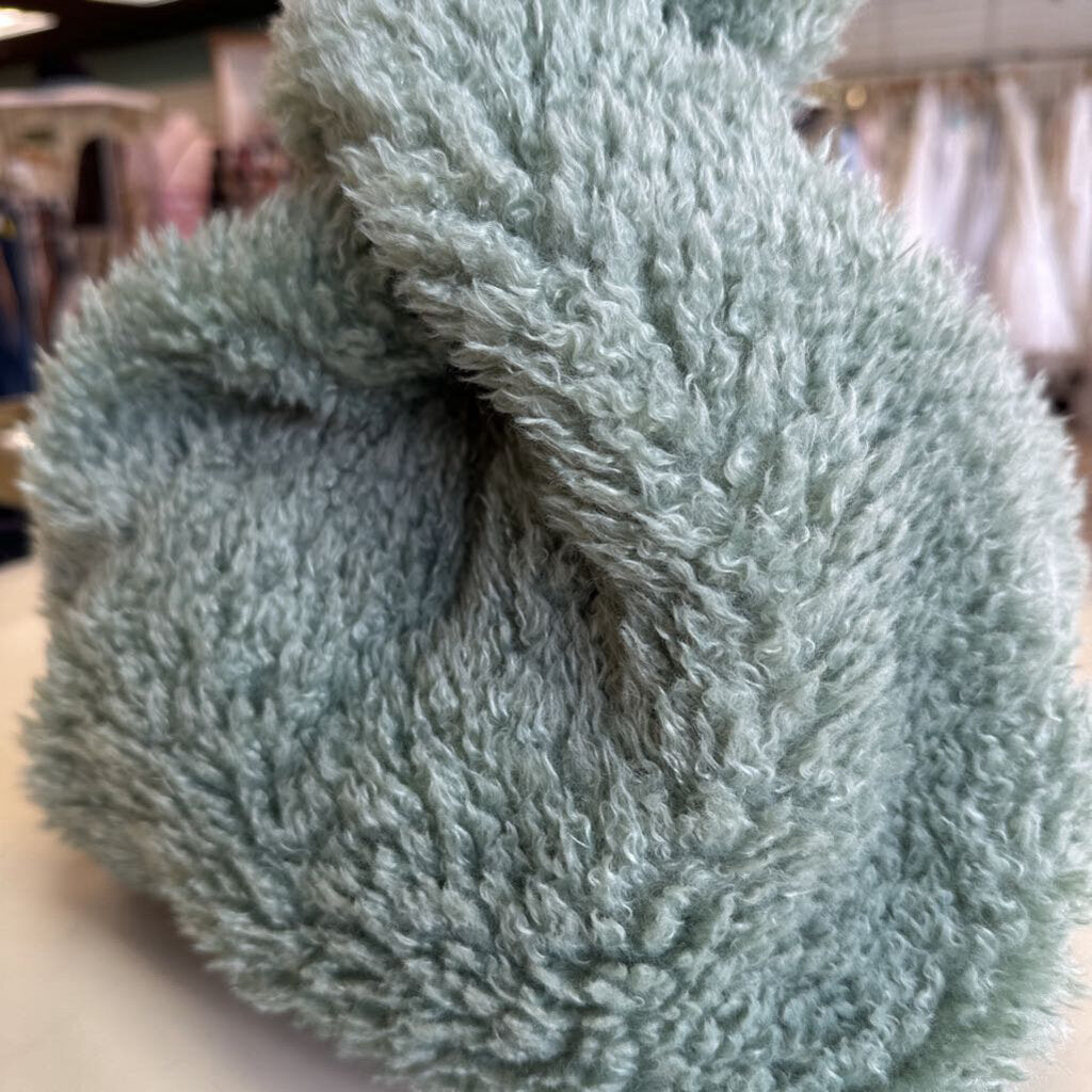 Natural Life Green Fuzzy Purse
