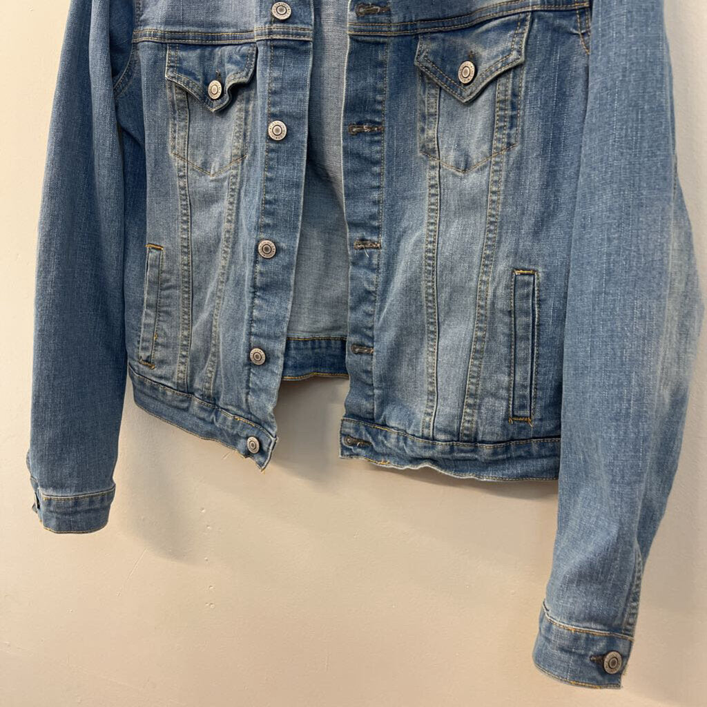 Hammer Medium Wash Denim Jacket Large